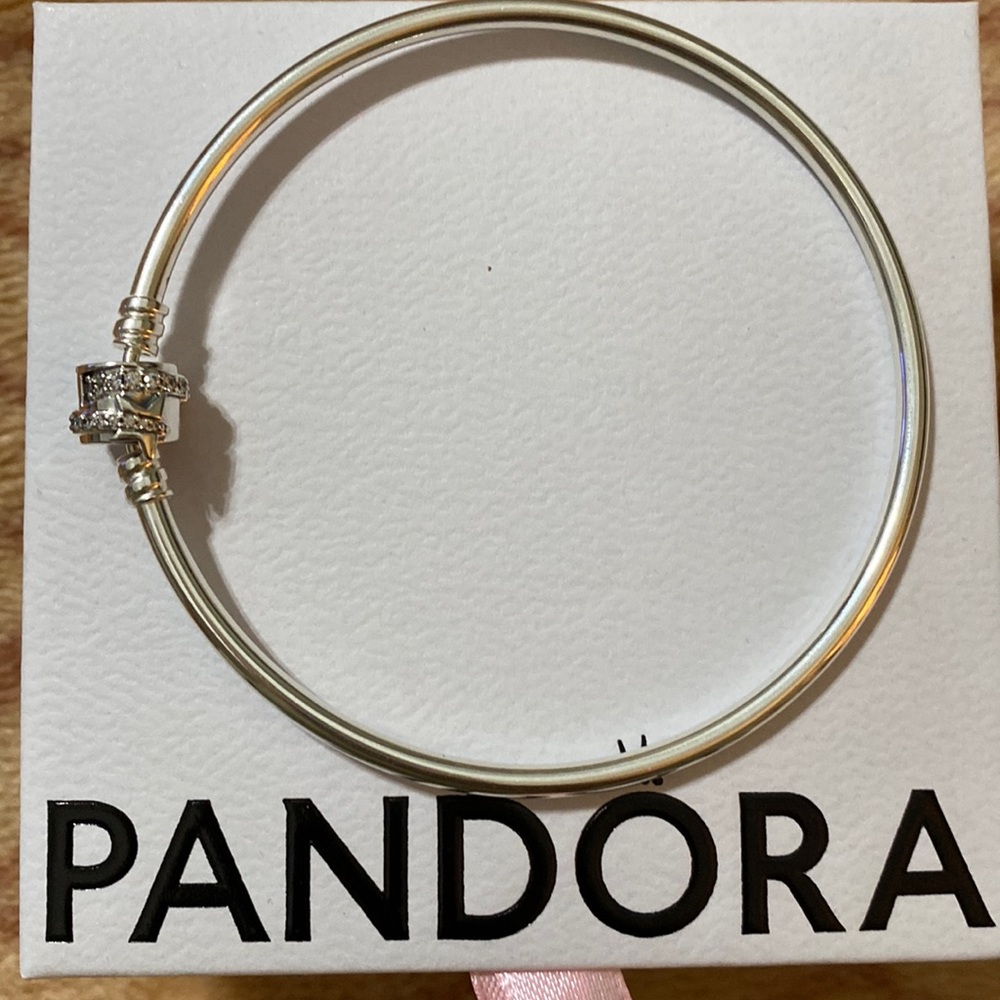Pandora Star Bangle, it is the bigger bracelet, my wrist is 7 3/4 inches.
